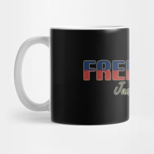 Juneteenth Blue Red Mug